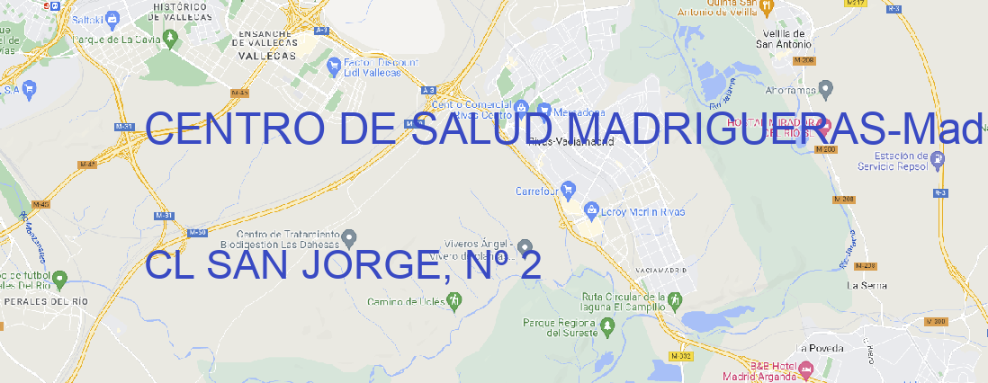 Oficina CENTRO DE SALUD MADRIGUERAS Madrigueras